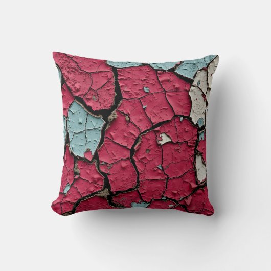 Paint Layers Peeling Kissen (Vorderseite)