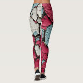 Paint Layers Peeling Leggings (Rückseite)