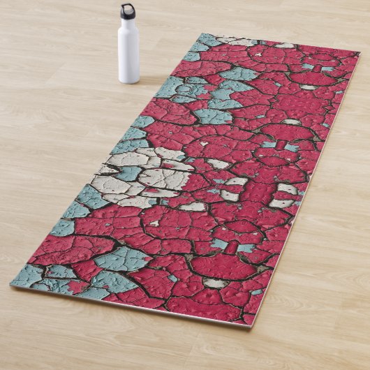 Paint Layers Peeling Yogamatte (Beispiel)