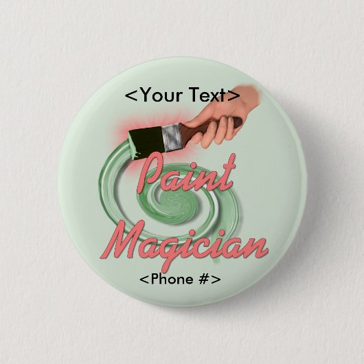 Paint Magician - Anpassen Button (Vorderseite)