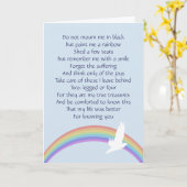 Paint Me a Rainbow — Final Goodbye Karte (Gelbe Blume)