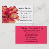 Paint Me Autumn Caregier Beruflich Visitenkarte (Vorne/Hinten)