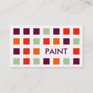 PAINT (Mod-Quadrate) Visitenkarte