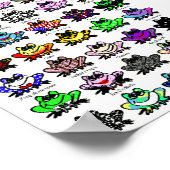 Paint My Frosch Poster (Ecke)