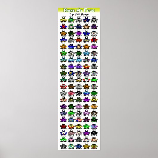 Paint My Frosch Poster (Vorne)