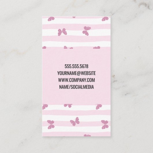 Paint Nails | Maniküre Visitenkarte (Rückseite)