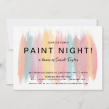 Paint Night Brautparty