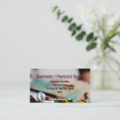 Paint Painter Artist Palette Gemälde Visitenkarte (Stehend Vorderseite)