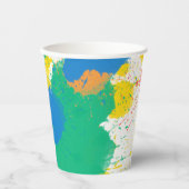 Paint Party Art Party Spritzer Cup Pappbecher (Vorderseite)