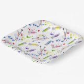 Paint Party Artist Pappteller (Gewinkelt)