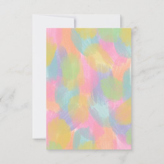 Paint-Party Einladung (Rückseite)