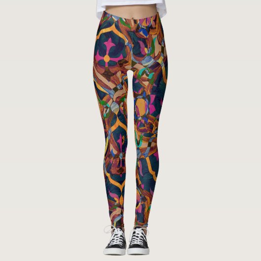 Paint-Party Leggings (Vorderseite)