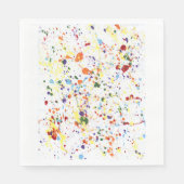 "Paint Party" Paper Napkins Serviette (Vorderseite)