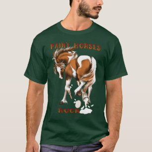 *Paint Pferdefelsen T-Shirt