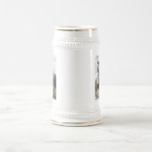 Paint Pinto Pferd Bierglas (Mittel)