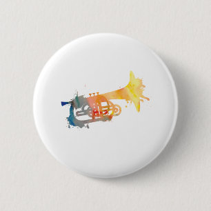 Paint Platsch Mellophone Button