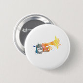 Paint Platsch Mellophone Button (Vorne & Hinten)