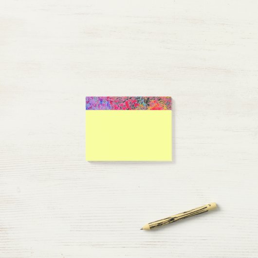 Paint Post-it-Hinweise Post-it Klebezettel (Auf Schreibtisch)
