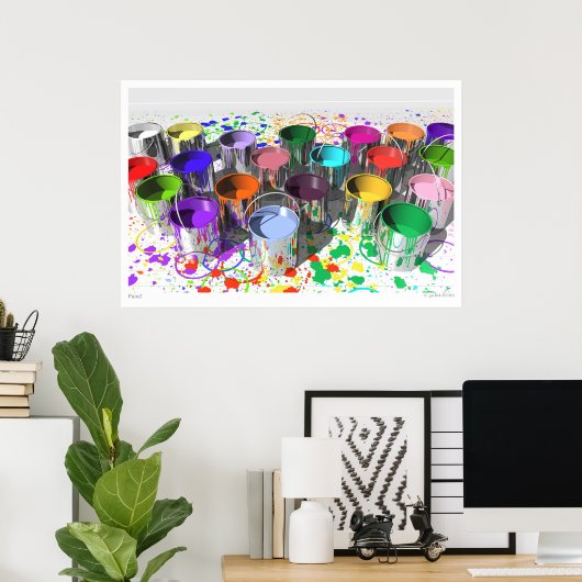 Paint! Poster (Heimbüro)