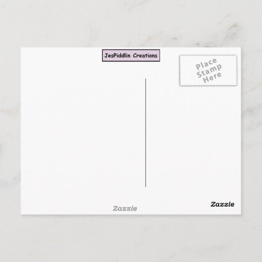 Paint Postkarte (Rückseite)