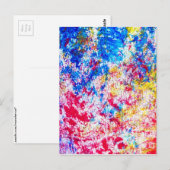 Paint Postkarte (Vorne/Hinten)