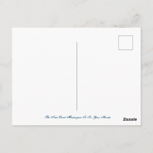 Paint Postkarte (Rückseite)