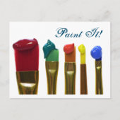 Paint Postkarte (Vorderseite)