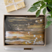 Paint Pour Cells Swimming Abstrakte Kunst Seidenpapier (Geschenk)