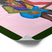 Paint Print Garrett Wilson 2025 Poster (Ecke)