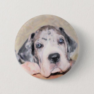 Paint: Puppy Dane Button