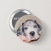 Paint: Puppy Dane Button (Vorne & Hinten)