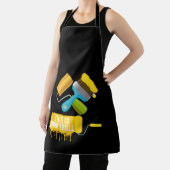 Paint Roller & Brush This is How I Roll Schürze (InSitu)