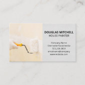 Paint Roller | Contractor Zuhause Painter Visitenkarte (Vorderseite)