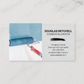 Paint Roller | Maler Visitenkarte (Vorderseite)