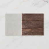 Paint Roller | Mauerwerk | Holzrahmen Visitenkarte (Rückseite)