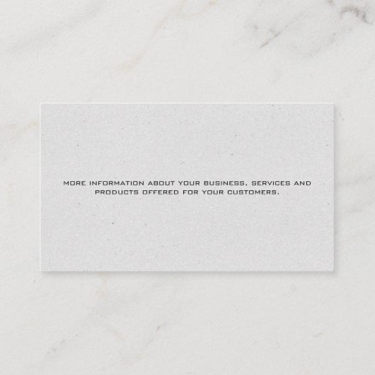 Paint Roller | Zuhause Visitenkarte (Rückseite)