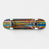 Paint Run Art Skateboard (Horizontal)