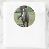 Paint Runder Aufkleber (Tasche)