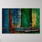 Paint, rustikal, antik, poster (Vorne)