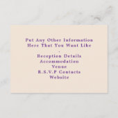 Paint schlägt die Detailsteckkarte. Begleitkarte (Rückseite)