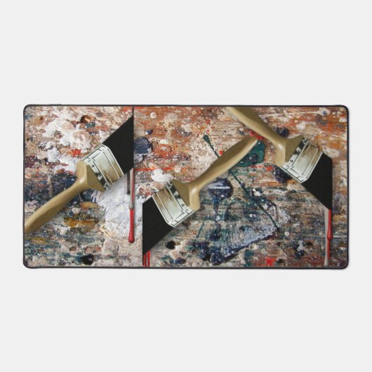 Paint Schreibtischunterlage (Vorderseite)