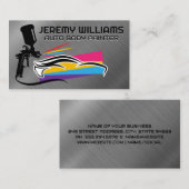 Paint Shop | Auto Spray Paint Logo Visitenkarte (Vorne/Hinten)