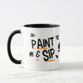 Paint & Sip Tasse (Links)