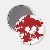 Paint Skull Magnet (Vorderseite/Rückseite)