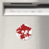 Paint Skull Magnet (In Situ (Geschirrspüler))