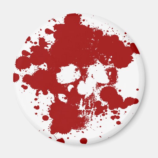 Paint Skull Magnet (Vorne)