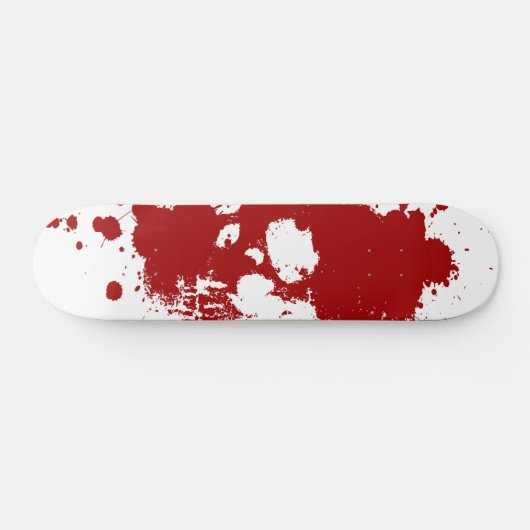 Paint Skull Skateboard (Horizontal)