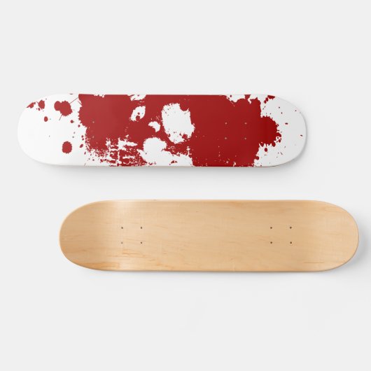 Paint Skull Skateboard (Horizontal)