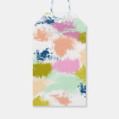 Paint smears geschenkanhänger (Rückseite)
