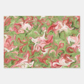 Paint Smudge Christmas Wrapping Paper - Whimsical Geschenkpapier Set (Vorderseite)